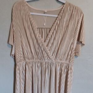 Elegant Pleated Dress